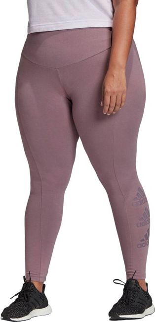 [SMF-7606CE22E8F40A-3] ADIDAS Printed Women Purple Tights (LEGPRP) (L)