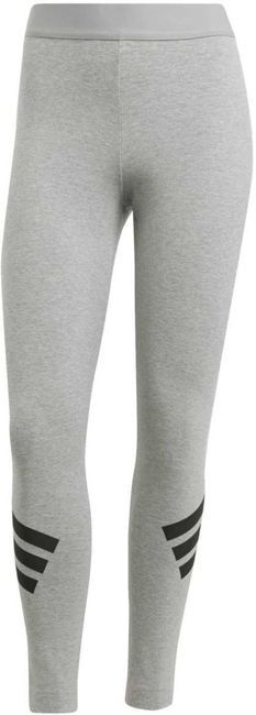 [SMF-F95978D716640B-1] ADIDAS Striped Women Grey Tights (MGREYH)