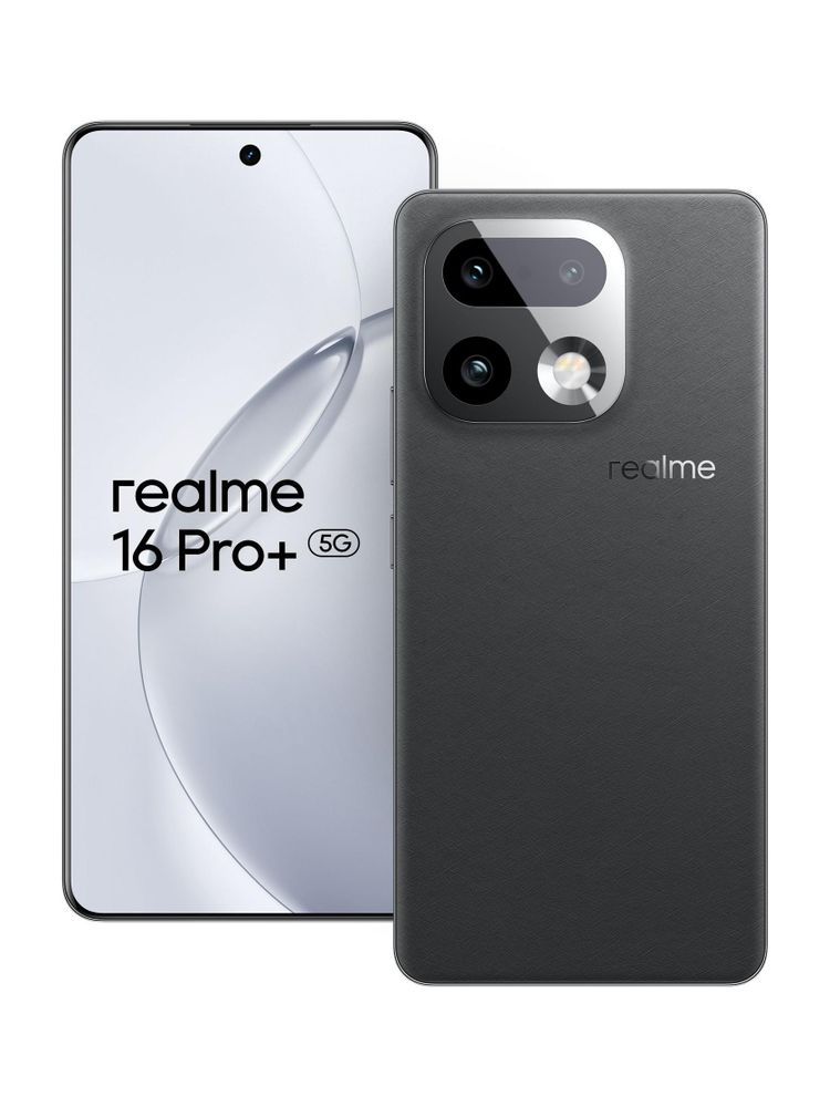 [MX26-MOBHMSFHYFWGPU4Z] realme 16 Pro+ 5G (Master Grey, 256 GB) | 12GB RAM