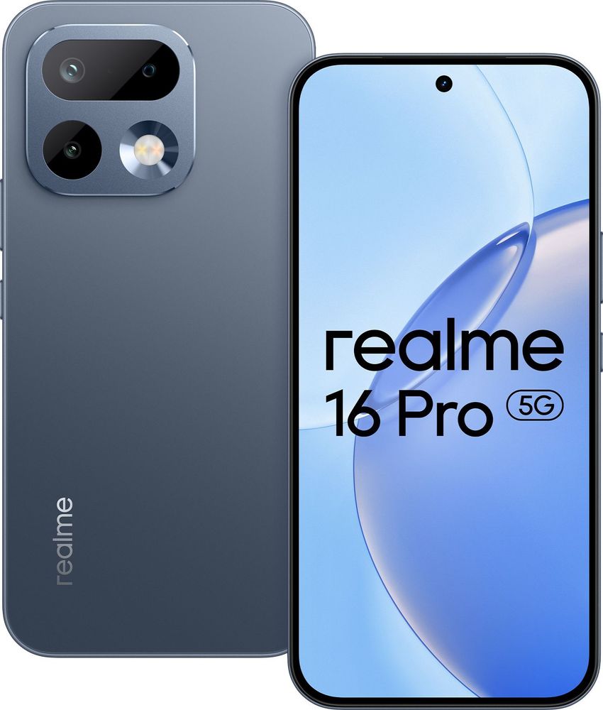[MX26-MOBHM8GZHSAGJEVG] realme 16 Pro 5G (Pebble Grey, 256 GB) | 12GB RAM