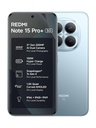 [MX26-MOBHK46MQPHJZQUZ] REDMI Note 15 Pro + 5G (Mirage Blue, 256 GB) | 8GB RAM