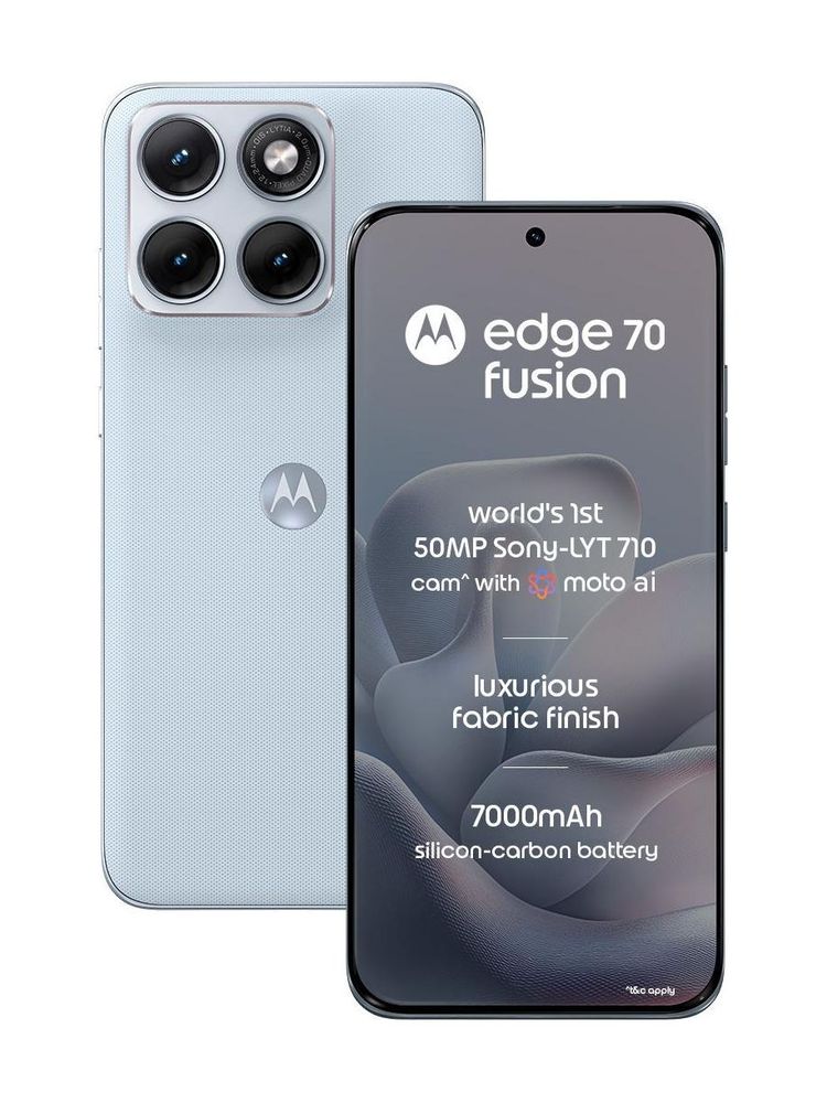 [MX26-MOBHNSA6ZRCZPWZE] MOTOROLA Edge 70 Fusion (Pantone COUNTRY AIR, 512 GB) | 12 GB RAM