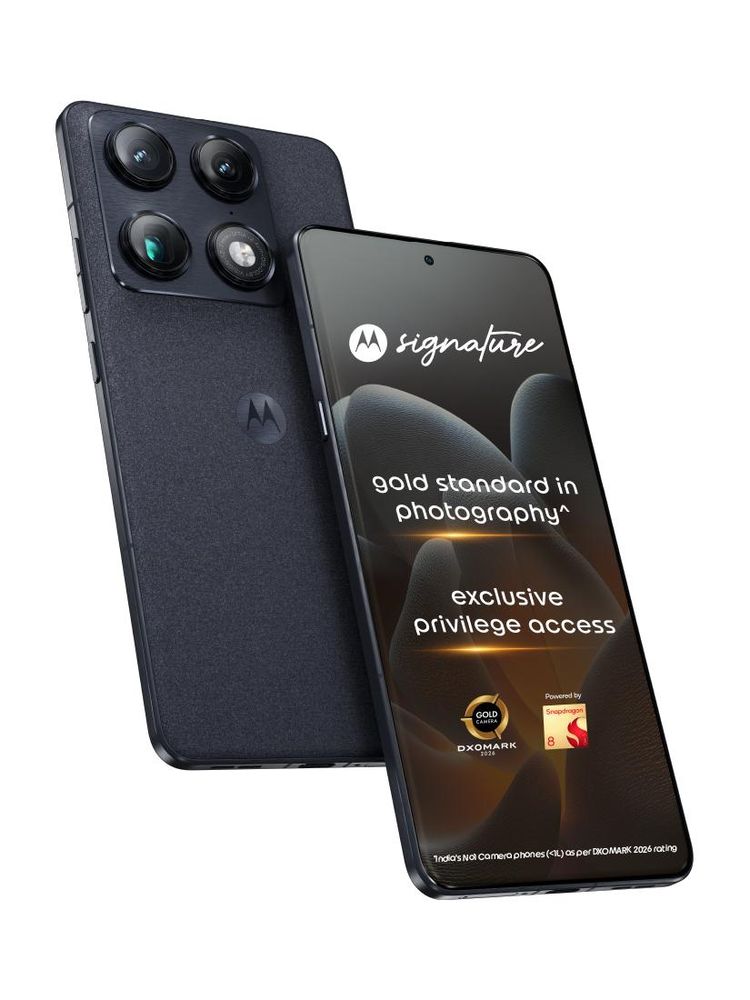 [MX26-MOBHGVJY37KPCFHB] MOTOROLA Signature (PANTONE Carbon, 256 GB) | 12 GB RAM