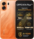 [MX26-MOBHR3ZYZXYQ2GYK] OPPO K14 Plus 5G (Solar Orange, 128 GB) | 6 GB RAM
