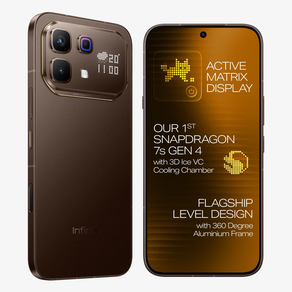[MX26-MOBHHVE2N3RFZZDT] Infinix NOTE 60 Pro (Mocha Brown, 128 GB) | 8 GB RAM