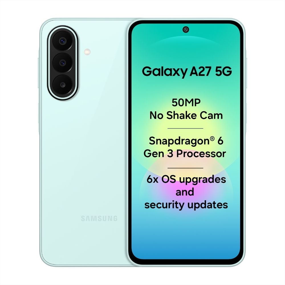 [MX26-MOBHZB63HB4SGFZF] Samsung Galaxy A27 5G (Light Green, 128 GB) | 6 GB RAM