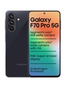 [MX26-MOBHZ8YSB7NVXSGY] Samsung Galaxy F70 Pro 5G (Alpha Black, 128 GB) | 6 GB RAM