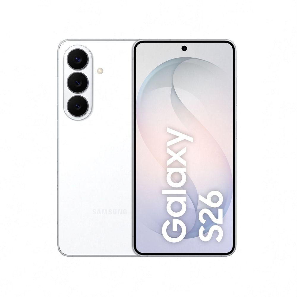 [MX26-MOBHKGAPH5JGKK3E] Samsung Galaxy S26 5G (White, 256 GB) | 12 GB RAM