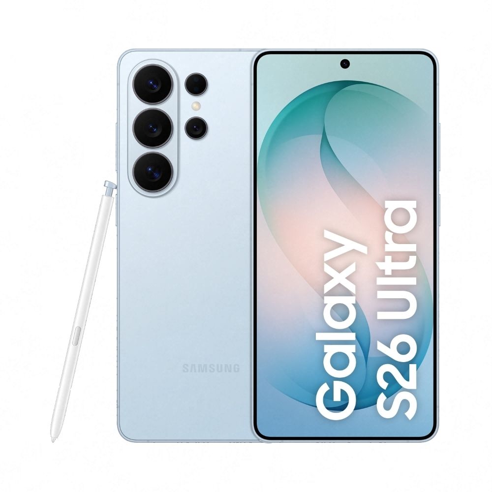 [MX26-MOBHKGAPUGH5KGWK] Samsung Galaxy S26 Ultra 5G (Sky Blue, 256 GB) | 12 GB RAM