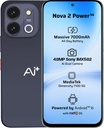 [MX26-MOBHQZVXABQEPXXZ] AI+ Nova 2 Power 5G (Midnight Black, 128 GB) | 6 GB RAM