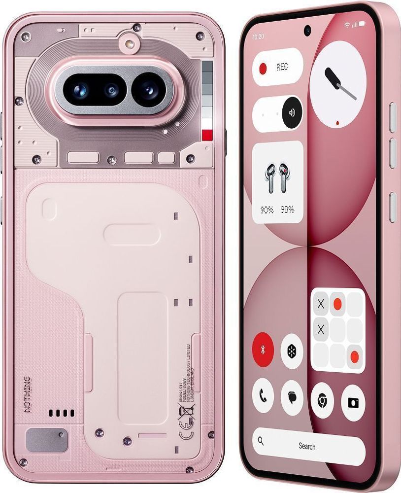 [MX26-MOBHP9NHUZ6JZZBY] Nothing Phone (4a) (Pink, 256 GB) | 8 GB RAM