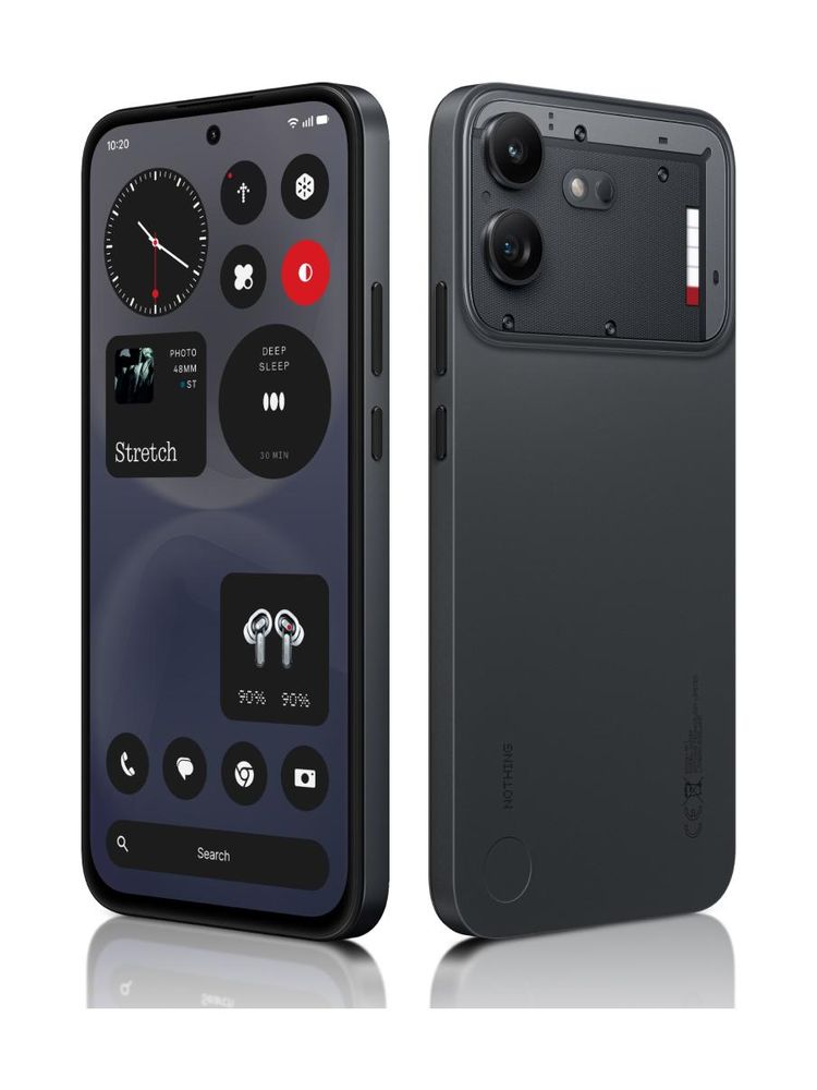 [MX26-MOBHZMBDHVTPQTWY] Nothing Phone (4b) (Black, 128 GB) | 8 GB RAM