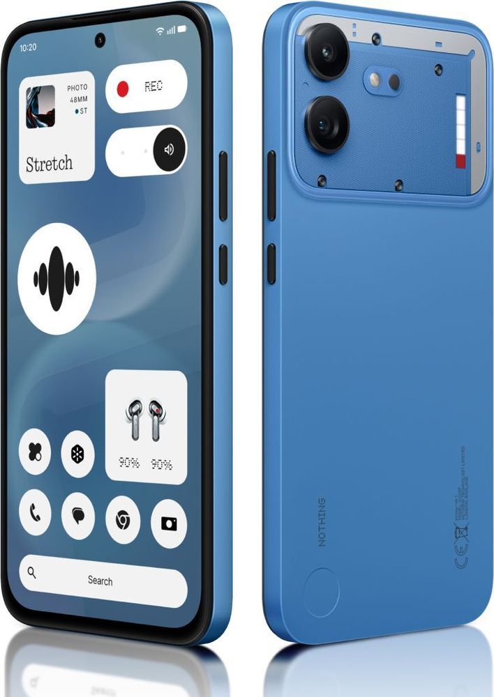 [MX26-MOBHQENA4YWRRHWE] Nothing Phone (4b) (Blue, 128 GB) | 6 GB RAM