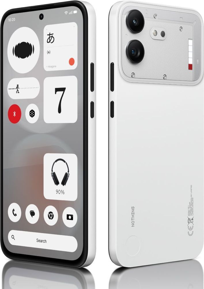 [MX26-MOBHQENATV85KYCZ] Nothing Phone (4b) (White, 128 GB) | 6 GB RAM