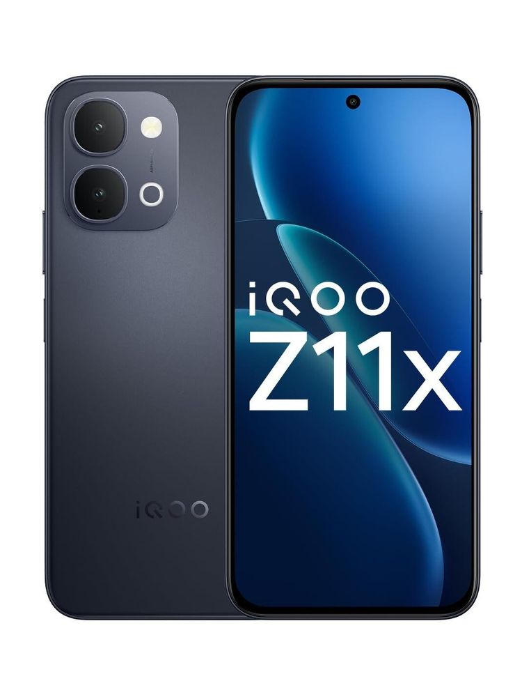 [MX26-MOBHHHBTYFGP2G3F] iQOO Z11x 5G (Titan Black, 256 GB) | 8 GB RAM