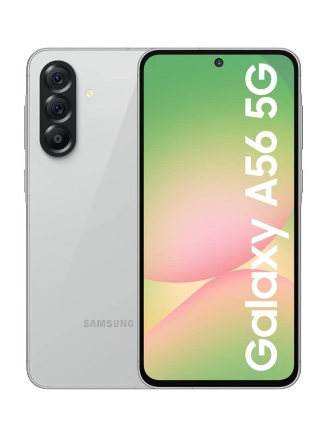 [PH-SAM-FDD475C00E] Samsung Galaxy A56 5G (Awesome Light Gray, 8GB RAM, 256 GB)