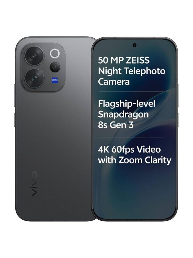 [PH-VIV-3810A9449D] vivo V70 Elite (Authentic Black 2026, 8GB RAM, 256 GB)