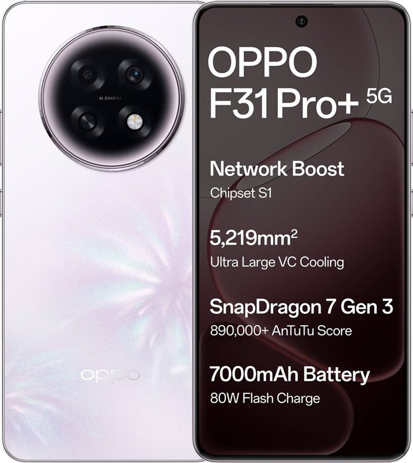 [PH-OPP-B27794EDEE] OPPO F31 Pro+ 5G (Festival Pink, 12GB RAM, 256 GB)