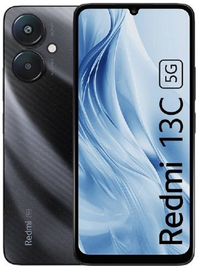 [PH-RED-B54592DDAB] REDMI 13c 5G (Starlight Black, 4GB RAM, 128 GB)