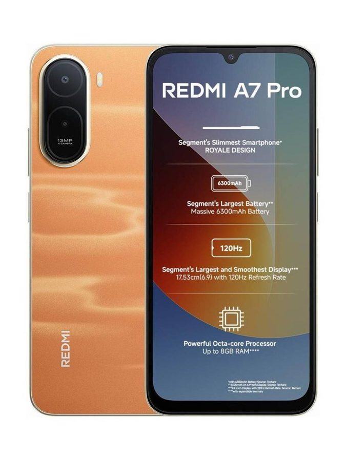 [PH-RED-C880DE03F3] REDMI A7 Pro (Sunset Orange, 4GB RAM, 64 GB)