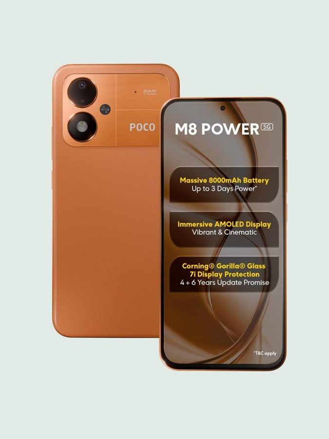 [PH-POC-04D5ECA918] POCO M8 Power 5G (Blaze Orange, 6GB RAM, 128 GB)