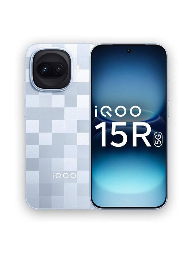 [PH-IQO-9363DD5A86] IQOO 15R 5G (Triumph Silver, 12GB RAM, 256 GB)