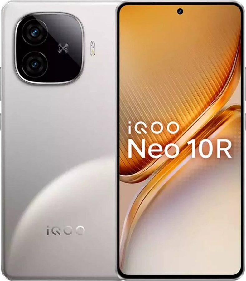 [PH-IQO-D4BBC41435] IQOO Neo 10R 5G (MoonKnight Titanium, 8GB RAM, 128 GB)