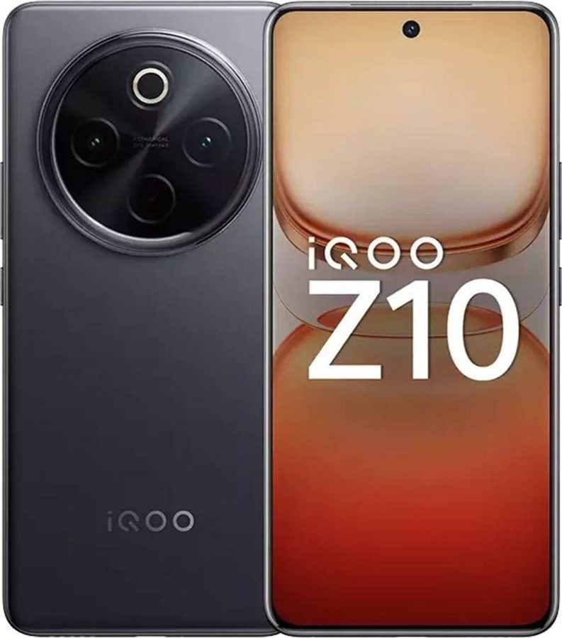 [PH-IQO-4E51FA4792] IQOO Z10 5G (Stellar Black / Black, 12GB RAM, 256 GB)