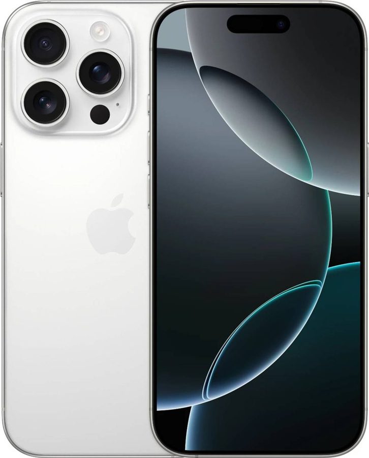 [PH-APP-2282EA3195] Apple iPhone 16 Pro (White Titanium, 128 GB)
