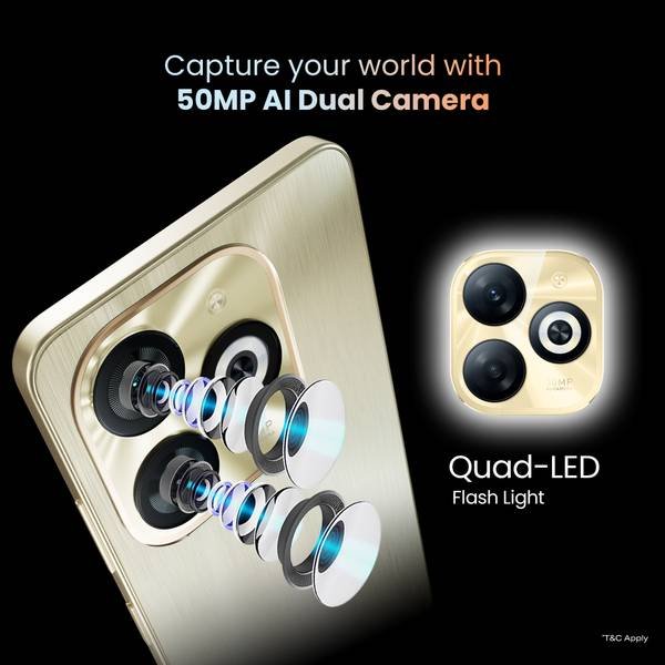 Infinix SMART 8 (Shiny Gold, 64 GB) (4 GB RAM) - Photo 5