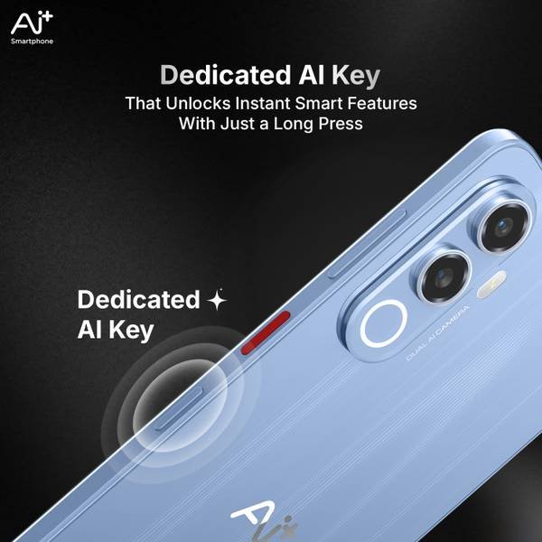 Ai+ Nova 2 Neo 5G (Blue, 128 GB) (4 GB RAM) - Photo 3