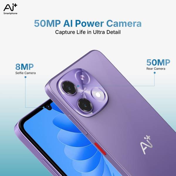 Ai+ Nova 2 5G (Purple, 64 GB) (4 GB RAM) - Photo 2