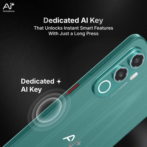 Ai+ Nova 2 Neo 5G (Green, 128 GB) (4 GB RAM) - Photo 3