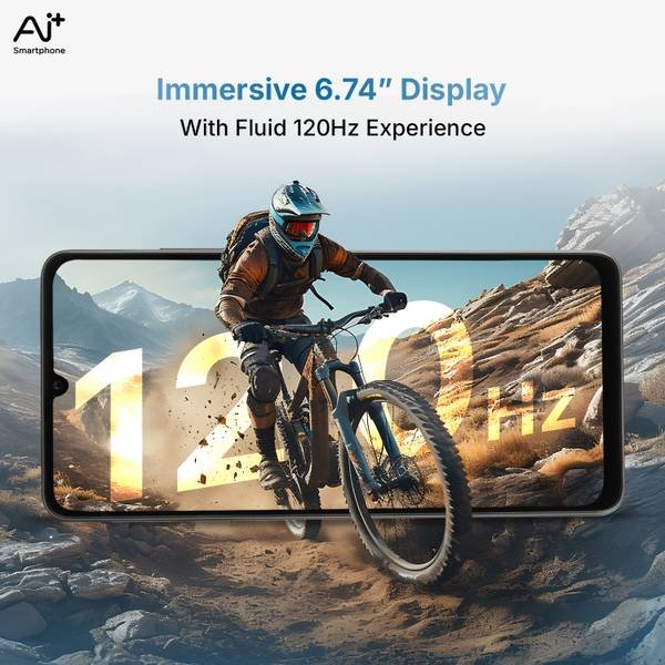 Ai+ Nova 2 5G (Black, 64 GB) (4 GB RAM) - Photo 3