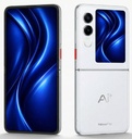 [SM4-8B3D2E42CB5D6571] Ai+ NovaFlip 5G (Glacier White, 256 GB) (8 GB RAM)