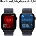 Apple Watch Series 10 GPS 42mm Jet Black Aluminium with Ink Sport Loop (Free Size) - Photo 4