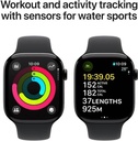 Apple Watch Series 10 GPS 46mm Jet Black Aluminium with Black Sport Band - Photo 3