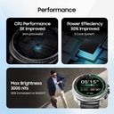 Samsung Galaxy Watch8 Classic (46mm Bluetooth) (Black, Large) - Photo 3