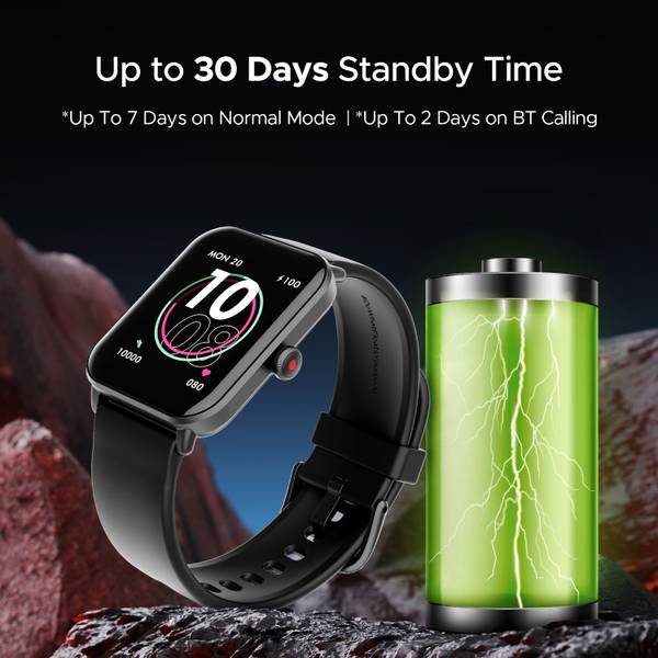 boAt Wave Fury Smartwatch (Black, Free Size) - Photo 4