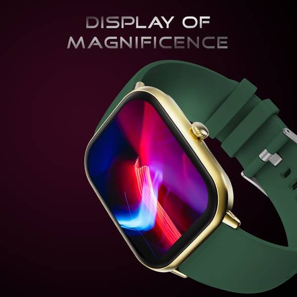 Fire-Boltt Hunter 51.1mm (2.01) HD Display Buetooth Calling with Single Chipset, Metal Body Smartwatch (Green, Free Size) - Photo 4