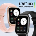 AMAZFIT Pop 2 with Ultra-large 1.78 inch HD AMOLED Display, BT Calling, SpO2 Smartwatch (Black, Free Size) - Photo 3