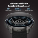 AMAZFIT Balance 2 1.5 AMOLED Sapphire Glass Display,Dual Band GPS,Upto 21 Days Battery Smartwatch (Black, Free Size) - Photo 2