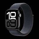 [SMW-DB74310E1FED2BE0] Apple Watch Series 10 GPS 42mm Jet Black Aluminium with Ink Sport Loop (Free Size)