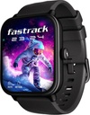 [SMW-44B3BF3D85DC79CF] Fastrack Revoltt X-1.83'|Blazing Fast UI|Single Sync BT Calling|Calculator|In-built games Smartwatch (Black, Free Size)