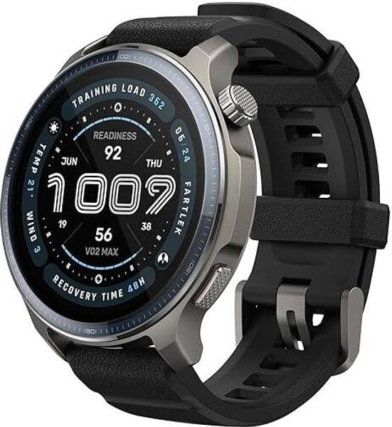 [SMW-D64B3C8D21F5C257] AMAZFIT Balance 2 1.5 AMOLED Sapphire Glass Display,Dual Band GPS,Upto 21 Days Battery Smartwatch (Black, Free Size)