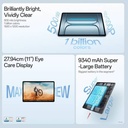 OnePlus Pad Lite 6 GB RAM 128 GB ROM 11.0 inch with Wi-Fi Only Gaming MediaTek Helio G100 Tablet (Aero Blue) - Photo 2