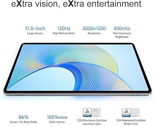Honor Pad X9 8 GB RAM 128 GB ROM 11.5 Inch with Wi-Fi Only Snapdragon 685 Tablet (Space Gray) - Photo 2