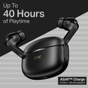 boAt Airdopes 219, 40H Battery, Free Music Streaming & Best in Segment for Calling Bluetooth (Carbon Black) - Photo 3