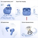 OnePlus Nord Buds 3r TWS Earbud, 10min charge for 8hr Music, 3D Audio, 2-mic call Bluetooth (Ash Black) - Photo 2