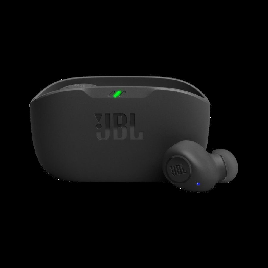 [SMA-89C7B2A5FC221A79] JBL Wave Buds TWS, 32Hr Playtime, IP54, Smart Ambient & TalkThru Mode, JBL App, Bluetooth (Black)